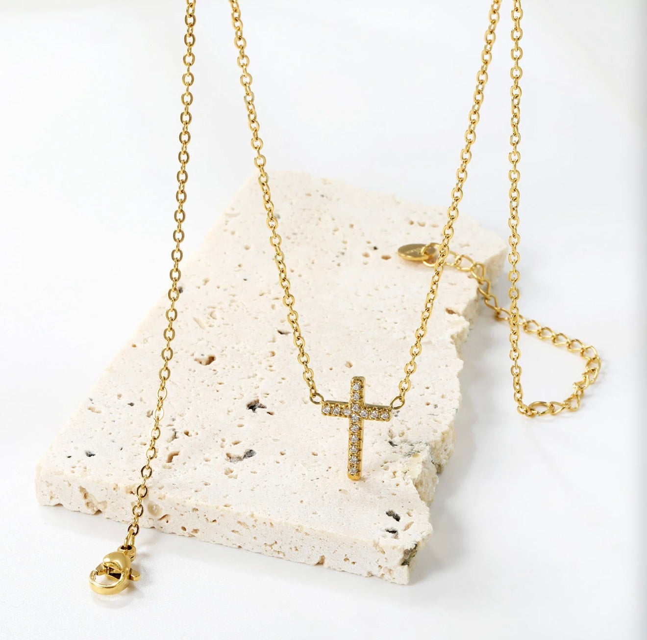 Radiance Cross Necklace