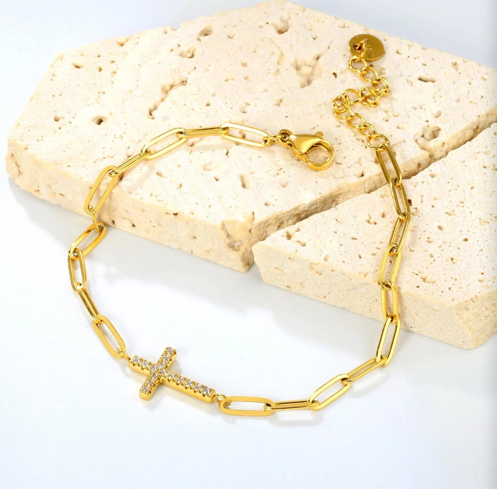 Promise Cross Bracelet