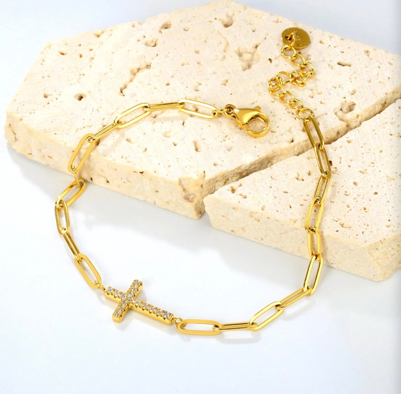 Promise Cross Bracelet
