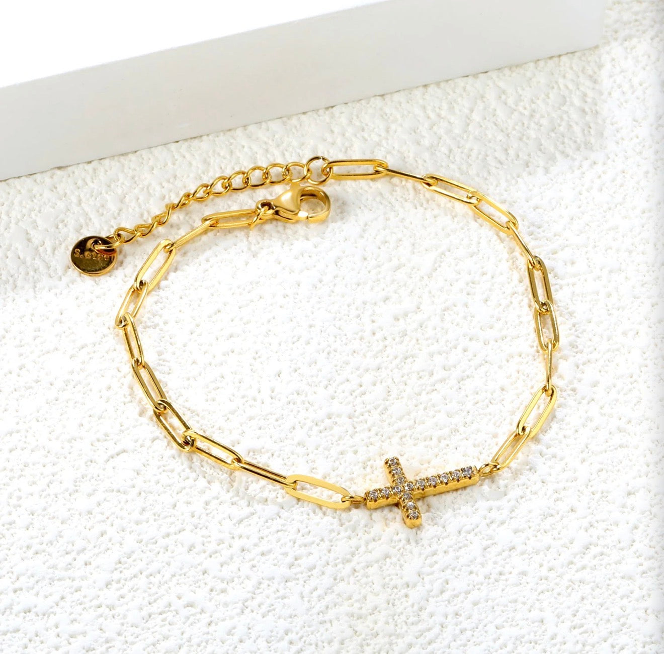 Promise Cross Bracelet
