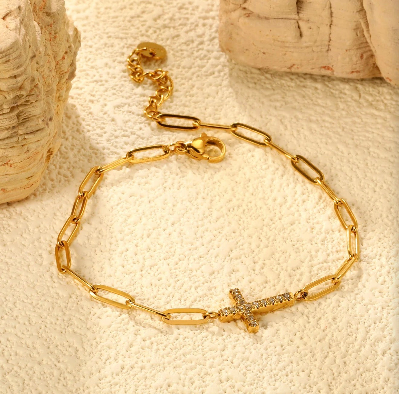 Promise Cross Bracelet